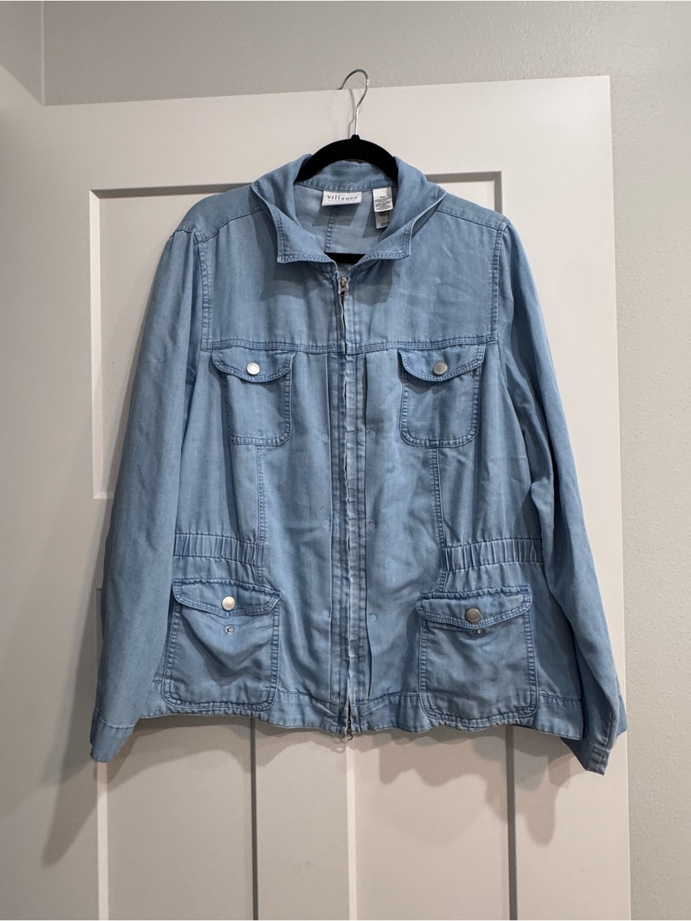 Villager Light Blue Denim Jacket with Front Pockets